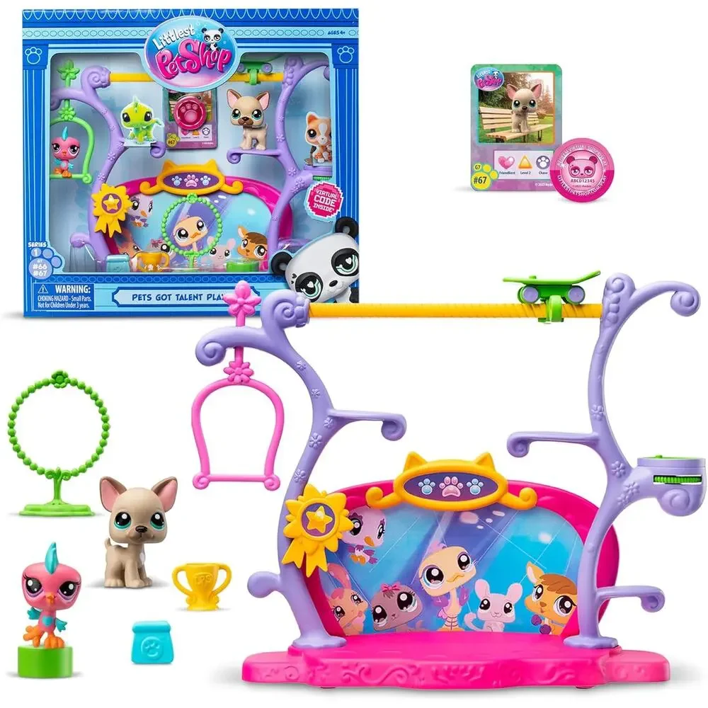 Littlest Pet Shop Pets Got Talent Play Set – Gen 7, Pets #66 & #67